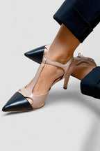 Evrardine - Sapatos bicolor