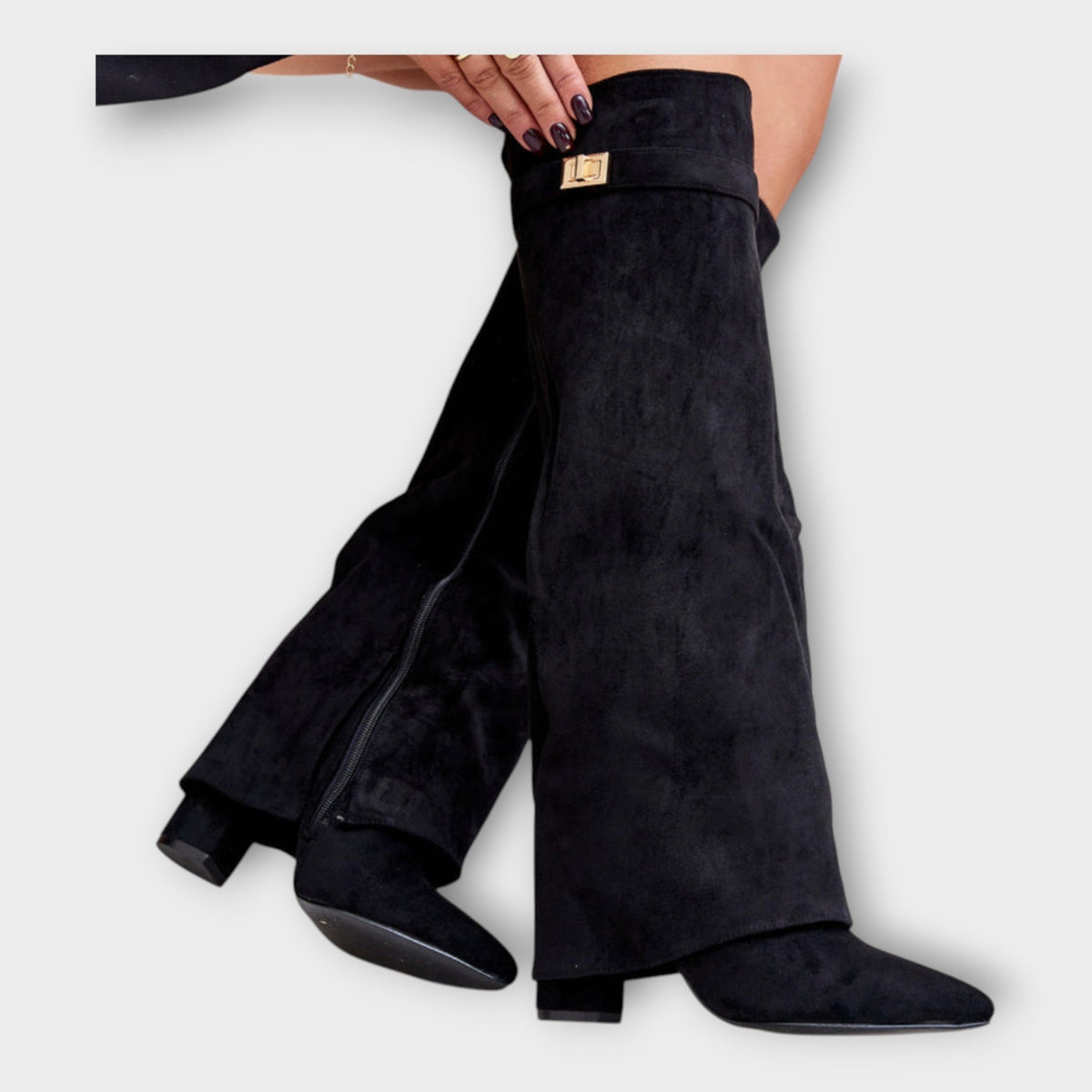Botas Altas com Design Elegante
