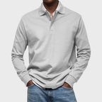 Eduardo - Polo De Luxo De Mangas Compridas