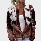 Leonor - Cardigan Floral de Outono