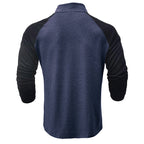Camisa de algodão com gola subida