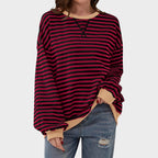 Vania - Camisola casual de manga comprida