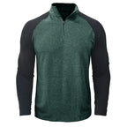 Camisa de algodão com gola subida