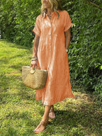 Angela | Vestido longo de Verão para Mulher