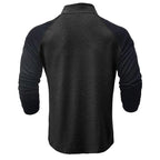 Camisa de algodão com gola subida