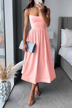 Martina™ | Vestido midi com alças