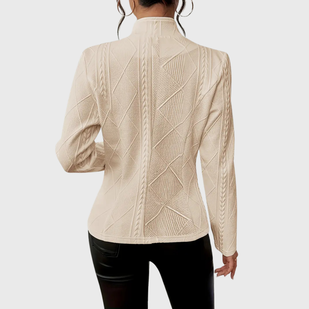 Graça - Casaco com detalhes elegantes
