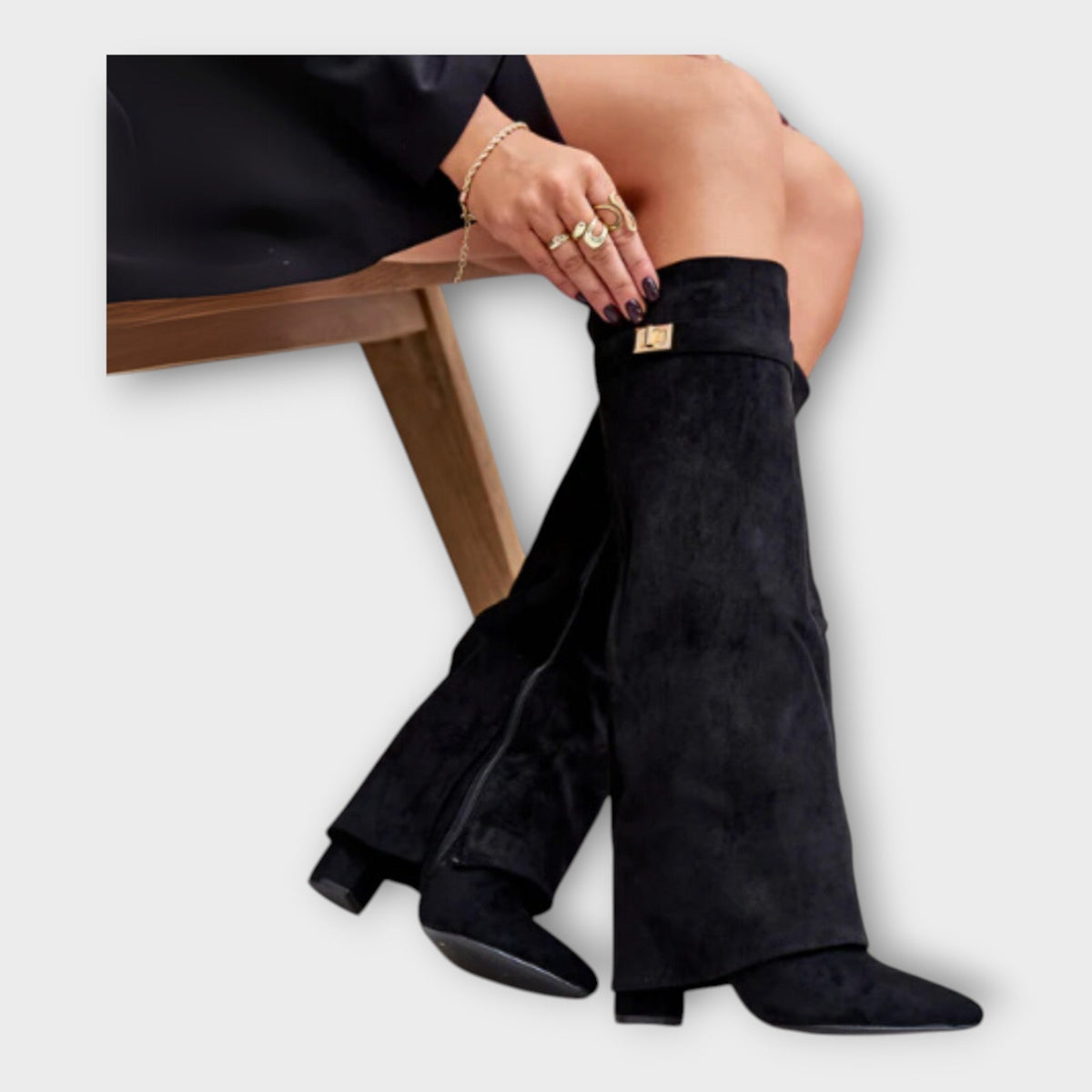 Botas Altas com Design Elegante