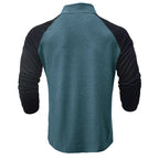 Camisa de algodão com gola subida
