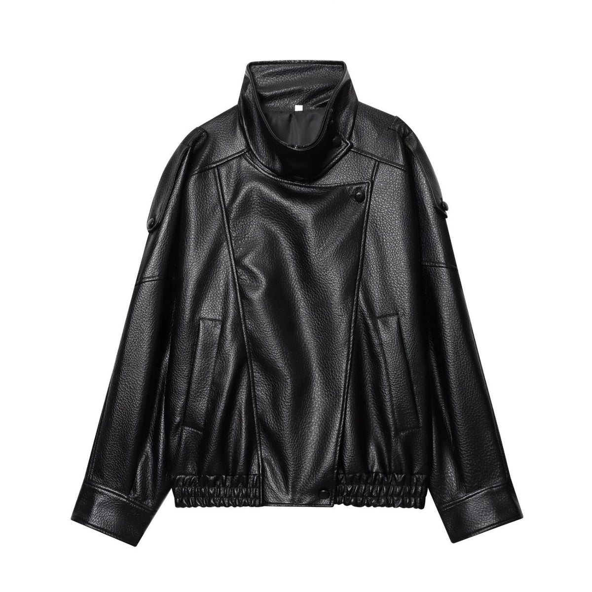 Beatriz | Casaco Feminino de Pele Sintética Estilo Streetwear