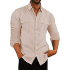 Camisa de Botão - Tecido Respirável