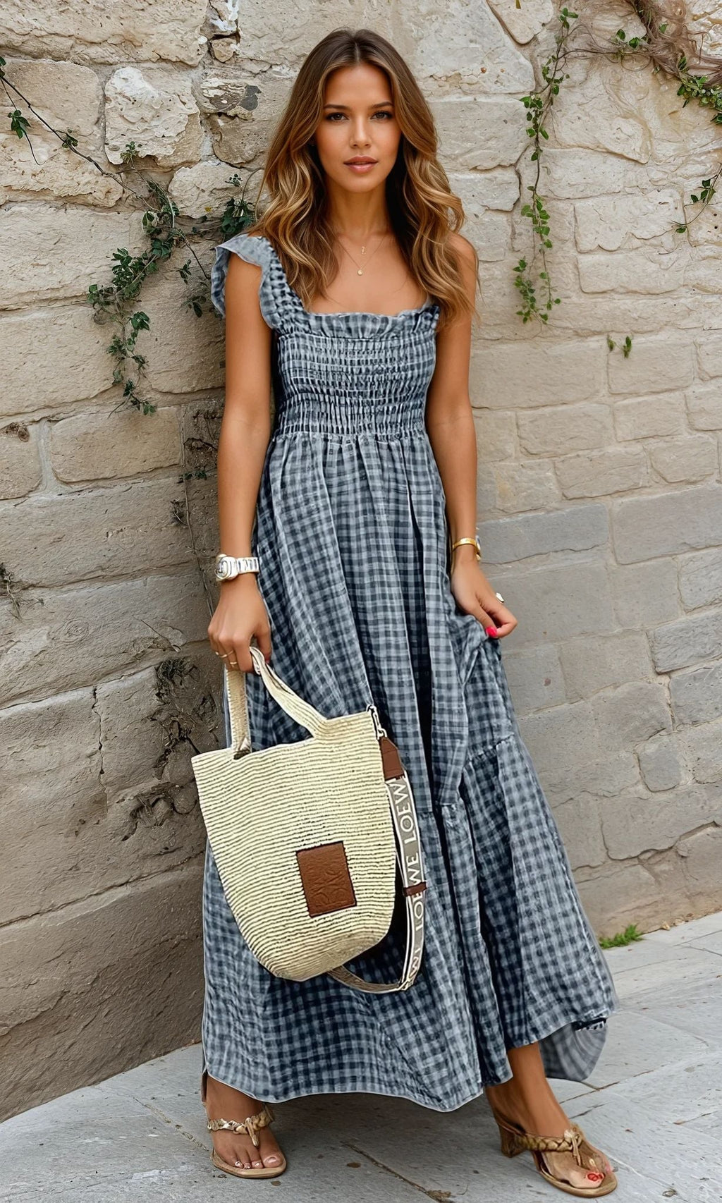 Ana - Vestido Xadrez