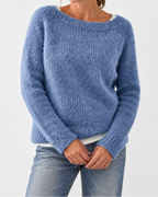 Bruna – camisola de malha de cor única
