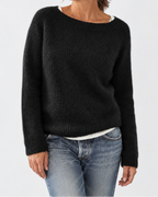 Bruna – camisola de malha de cor única