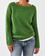 Bruna – camisola de malha de cor única
