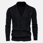 Francisco - Cardigan Argyle Mistura Suave