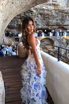 Maisie | Vestido longo floral
