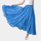 Saia Elegante de Cintura Alta