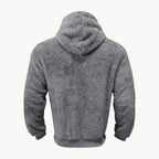 Hoodie - Mistura de Fleece com Capuz