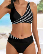 Sofia - Bikini Estampado em Tons Quentes