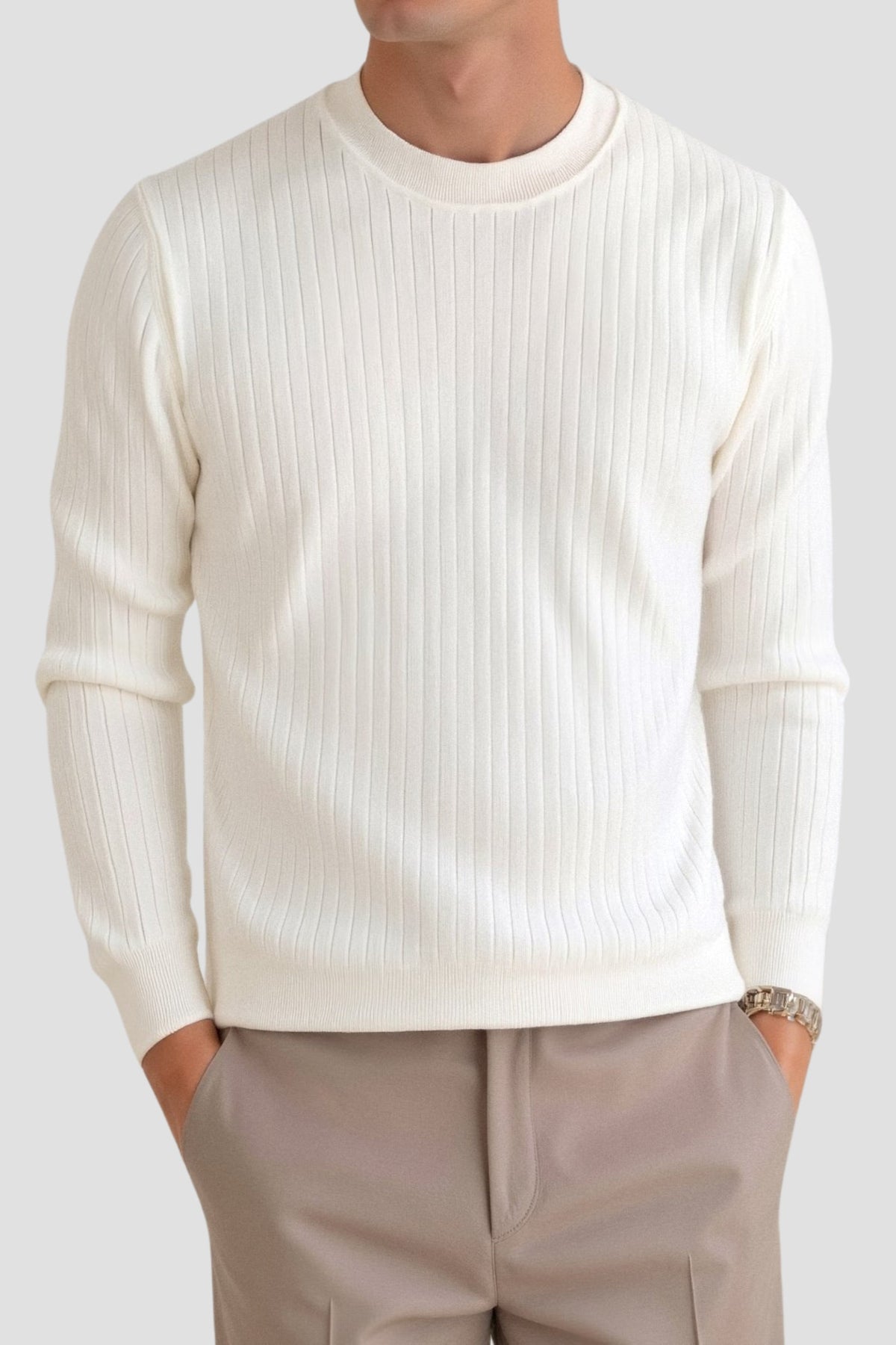 Sweater de Malha - Manga Longa
