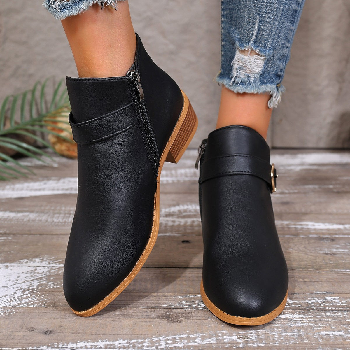 Diana | Botins com palmilha acolchoada