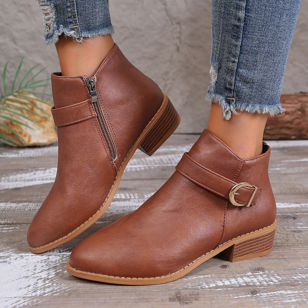 Diana | Botins com palmilha acolchoada