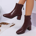 Helena | Botins com salto em bloco