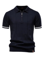 Camisa Polo - Mistura Poliéster Slim