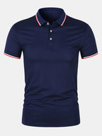 Camisa Polo - Fecho de Botão Malha