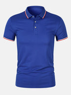 Camisa Polo - Fecho de Botão Malha