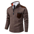 Pullover de Malha - Com Colarinho