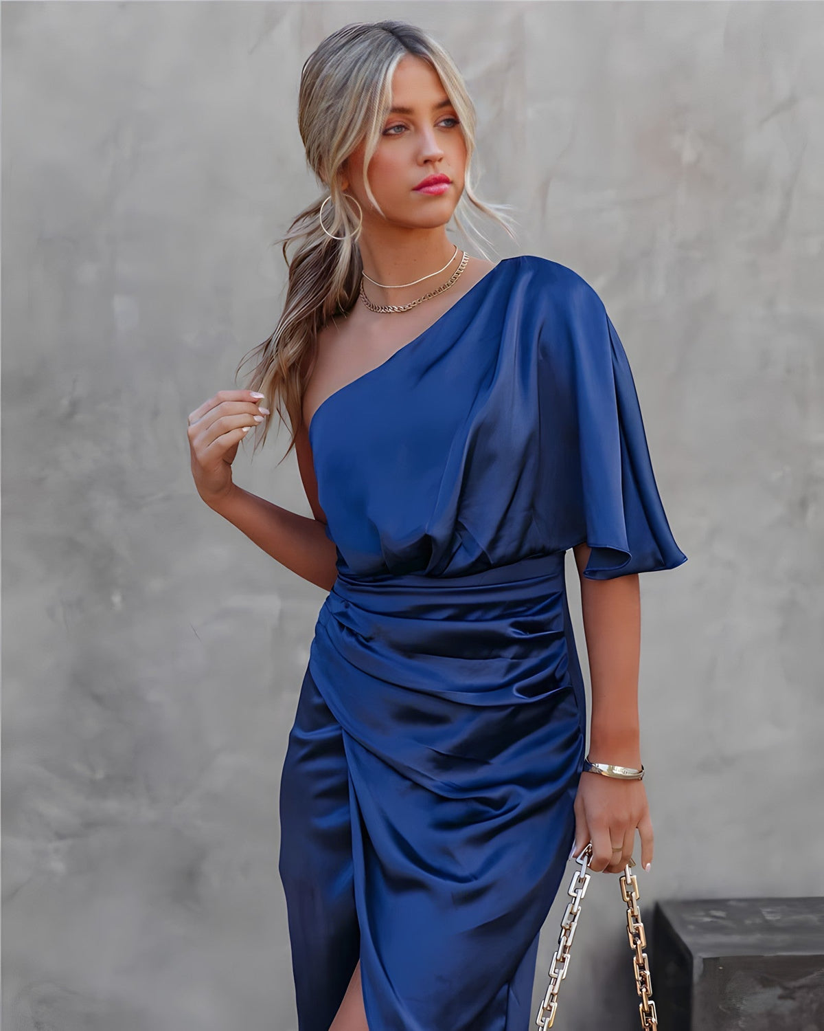 Élise | Vestido de festa de seda luxuoso para Mulher