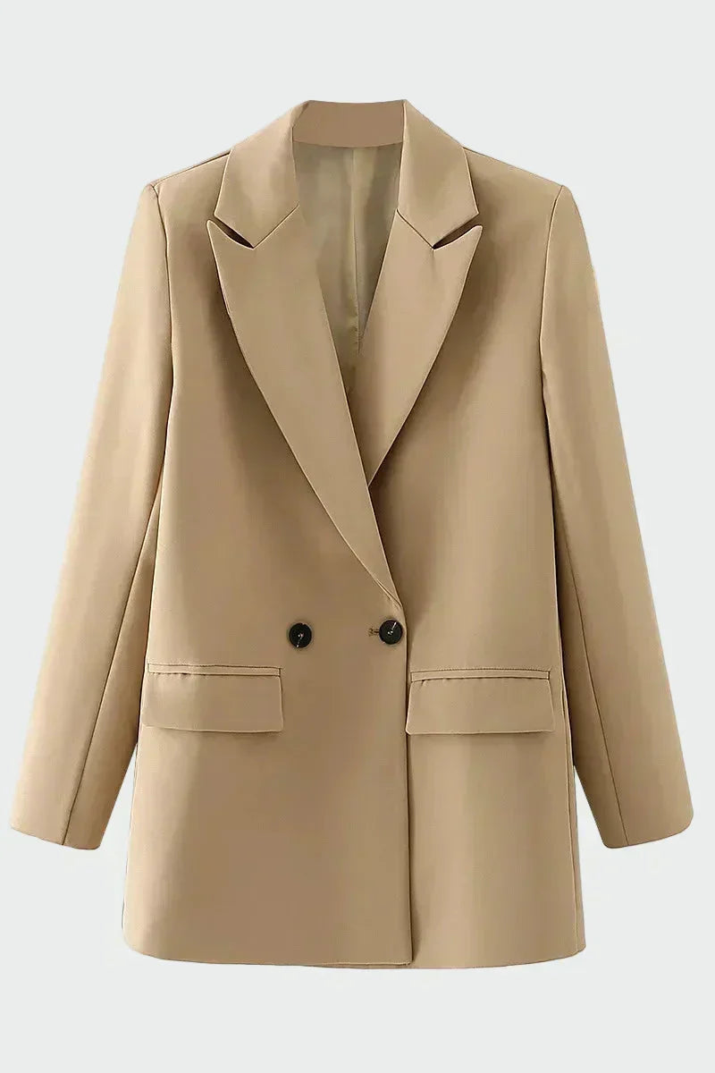 Casaco Oversized com Linha Moderna