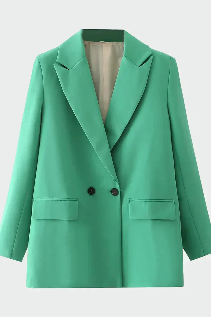 Casaco Oversized com Linha Moderna