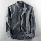 Camisa - Gola Alta Botão Vintage