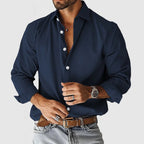 Camisa de Vestir Soft-Blend - Forma Limpa