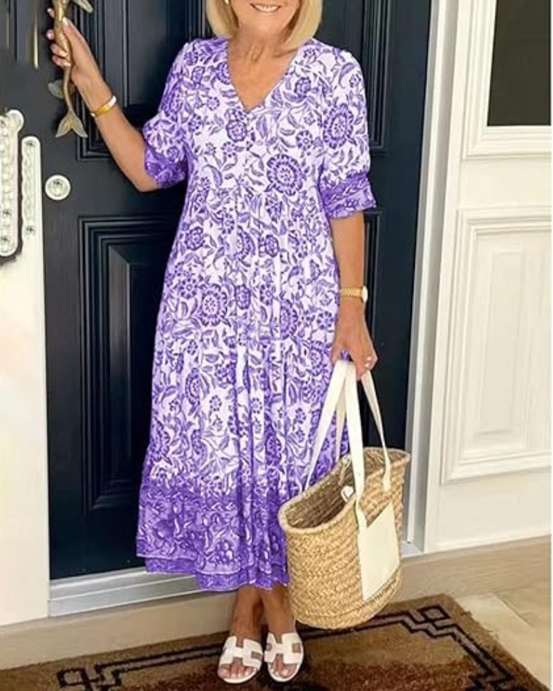 Nia™ | Vestido de Verão Elegante e Confortável