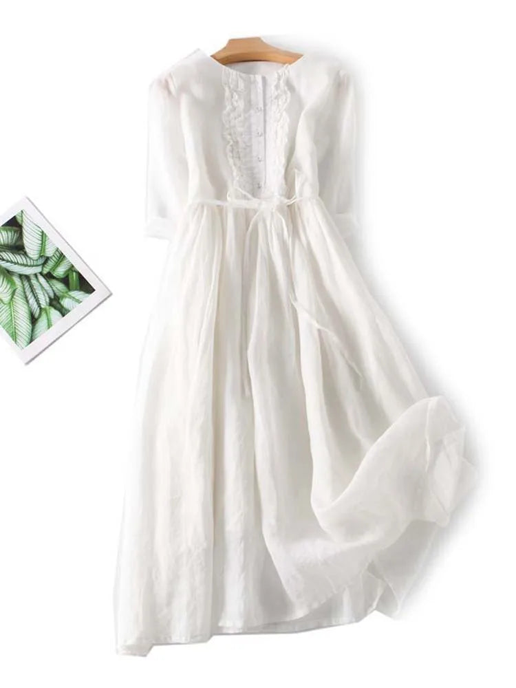 Arya - Vestido Vintage com Elegância Atemporal