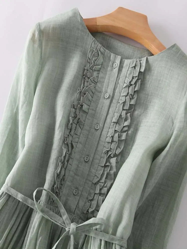 Arya - Vestido Vintage com Elegância Atemporal