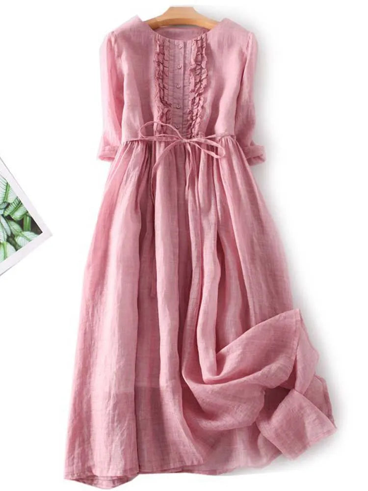 Arya - Vestido Vintage com Elegância Atemporal