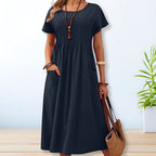 Leona | Vestido Relaxed Fit para o Dia