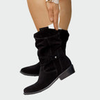 Botas confortáveis até ao tornozelo