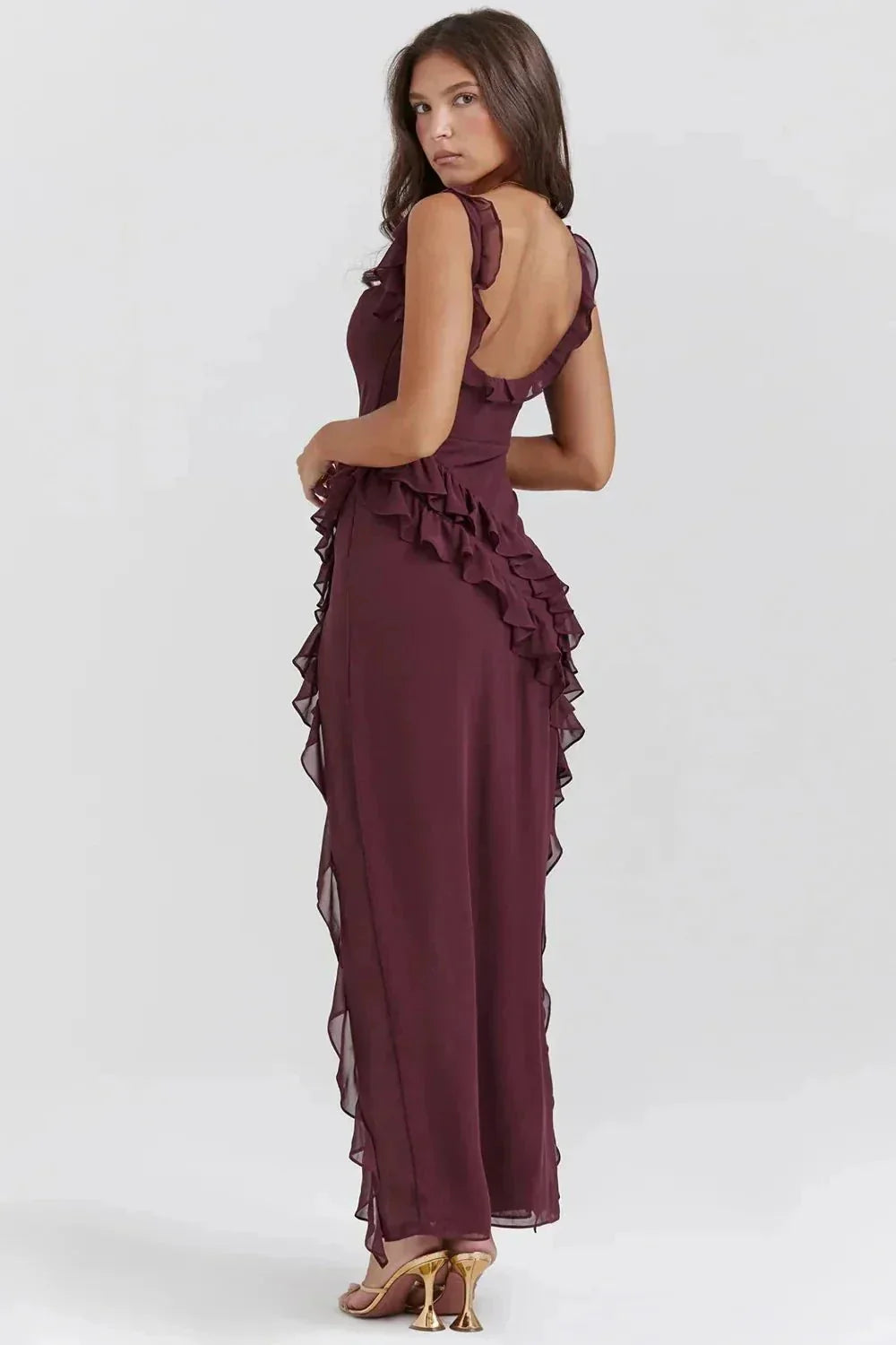 Lara™ | Vestido longo estiloso com fenda