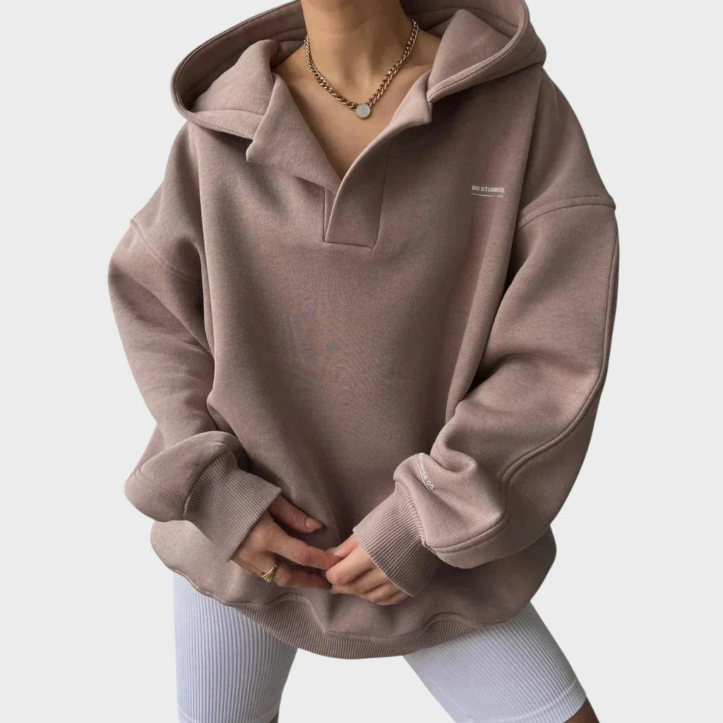 Flávia - Hoodie com capuz chique