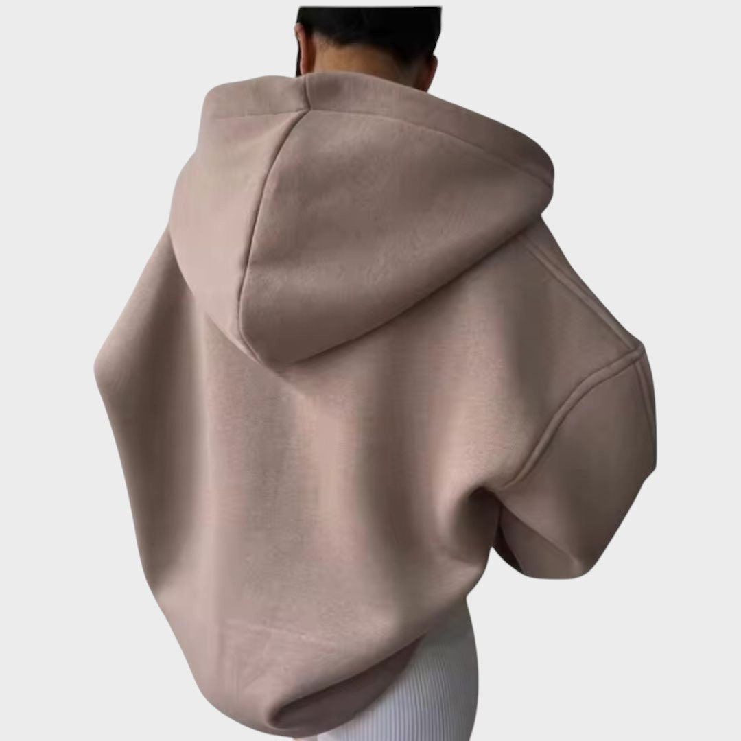 Flávia - Hoodie com capuz chique