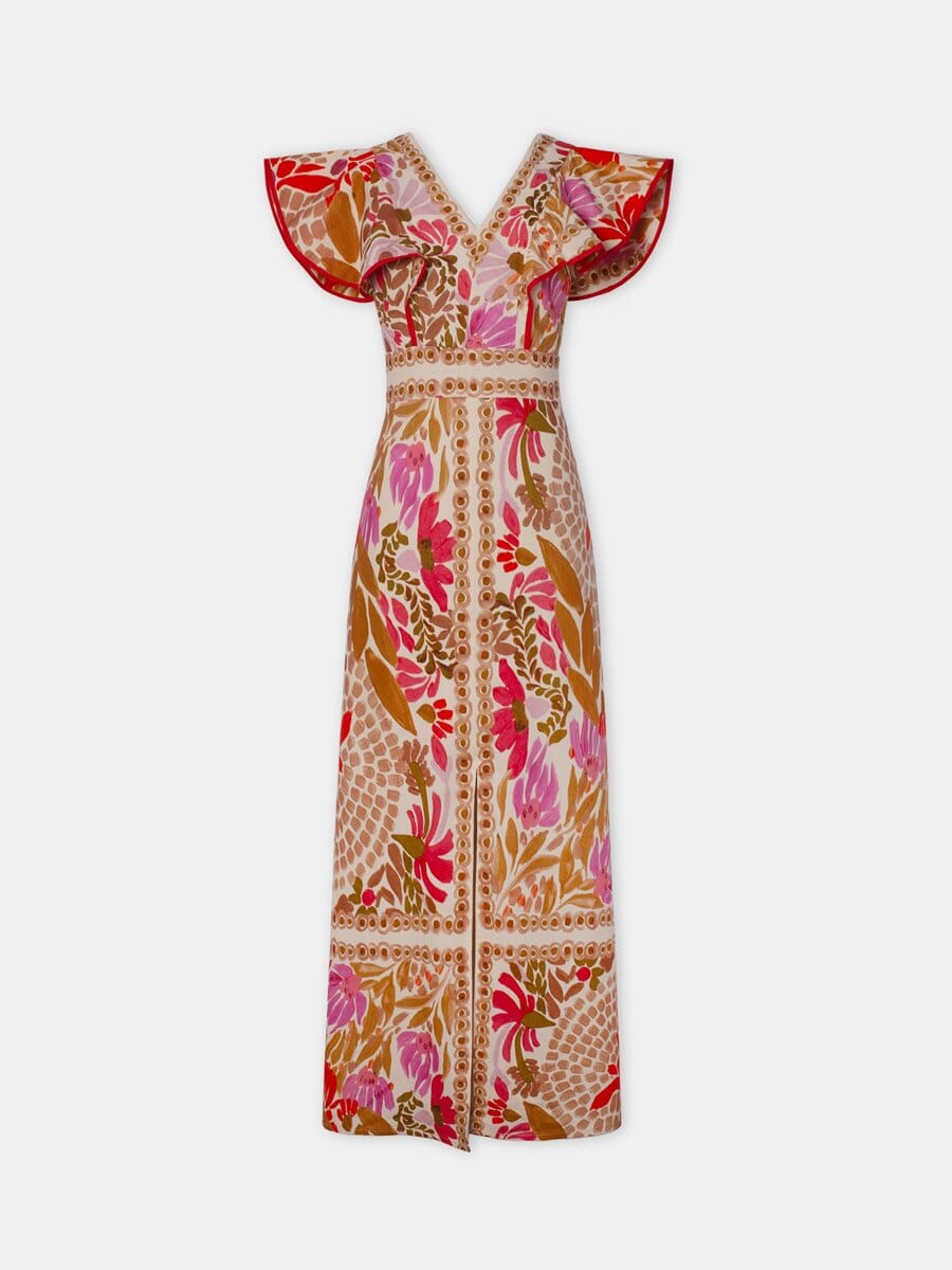 Olivia™ | Vestido longo colorido