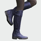 Botas de couro ortopédicas premium